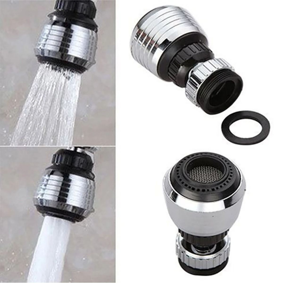 360 Degree Rotating Faucet Extender Adapter
