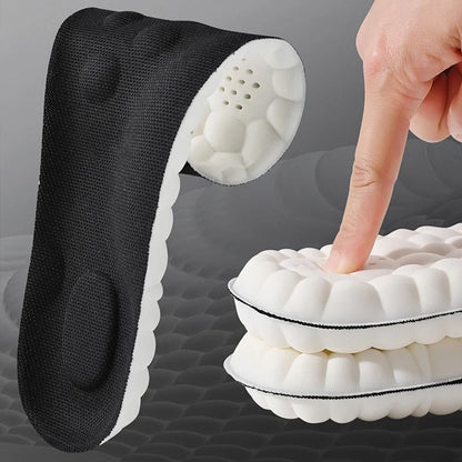 High Elasticity Latex Sport Insoles with Arch Support
