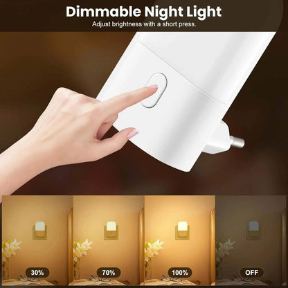 LED Plug In Night Light with Adjustable Brightness