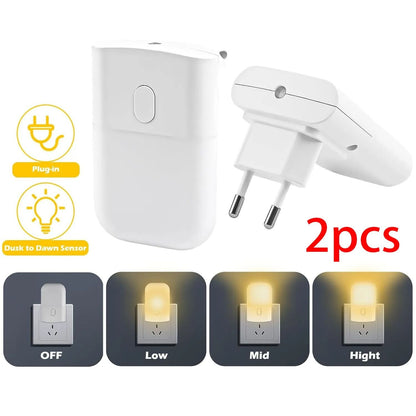 LED Plug In Night Light with Adjustable Brightness