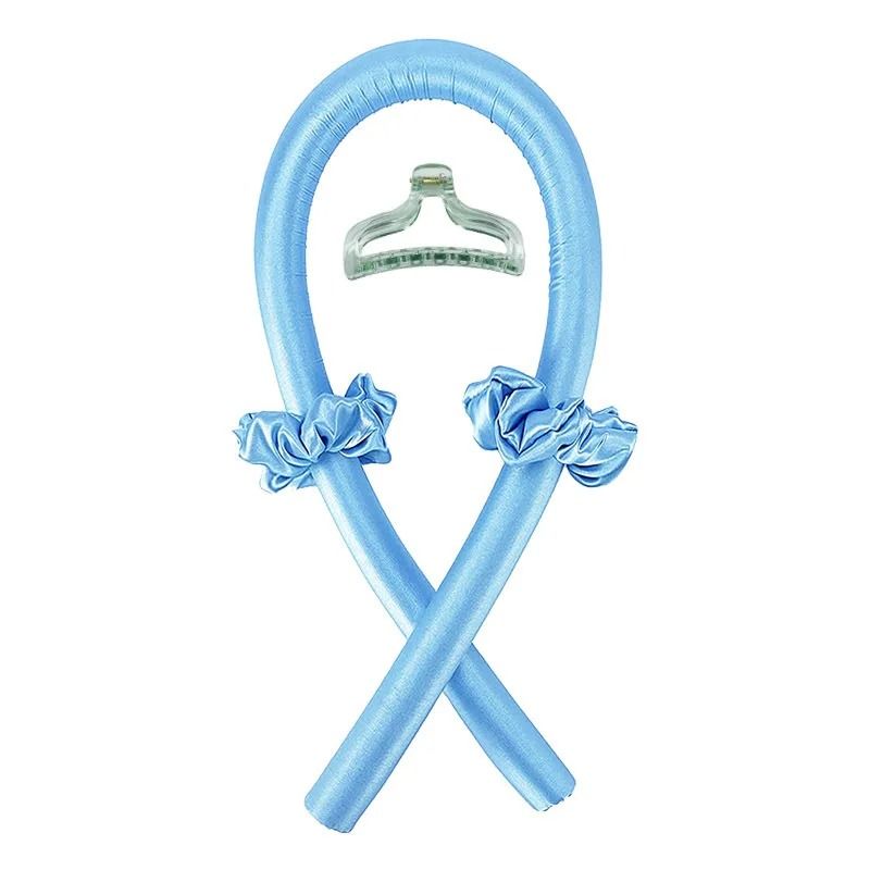 Heatless Curling Rod Headband 1 to 2 Set Hair Curler No Heat Wrap Tool
