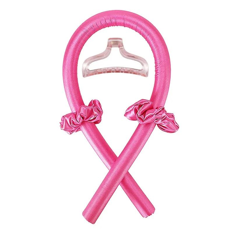 Heatless Curling Rod Headband 1 to 2 Set Hair Curler No Heat Wrap Tool