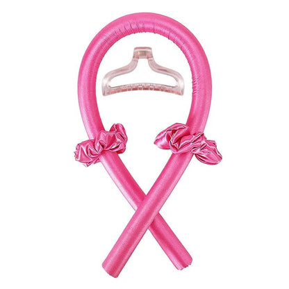Heatless Curling Rod Headband 1 to 2 Set Hair Curler No Heat Wrap Tool