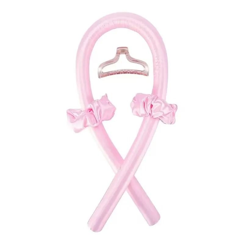 Heatless Curling Rod Headband 1 to 2 Set Hair Curler No Heat Wrap Tool