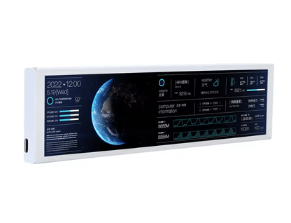 TURZX 9.2 Inch USB Secondary Screen for PC Monitoring and Custom Display