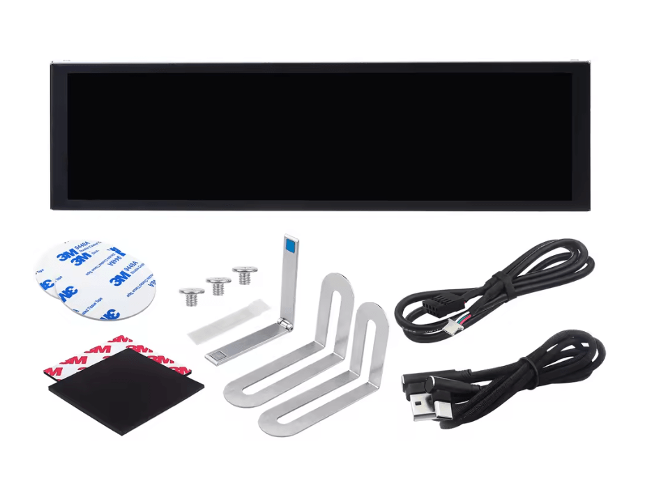 TURZX 9.2 Inch USB Secondary Screen for PC Monitoring and Custom Display