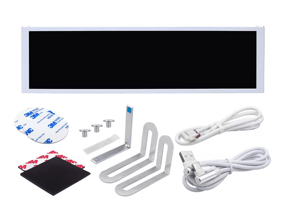 TURZX 9.2 Inch USB Secondary Screen for PC Monitoring and Custom Display