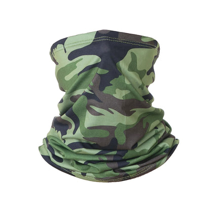 Summer Tactical Camo Bandana – Breathable Ice Silk Face Mask for Cycling, Hunting, Running, and Outdoor Sports
