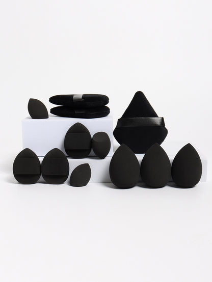 Makeup Sponge Set, Loose Powder Puffs, Mini Air Cushion Puffs, Beauty Eggs, Mini Beauty Sponges for All Makeup
