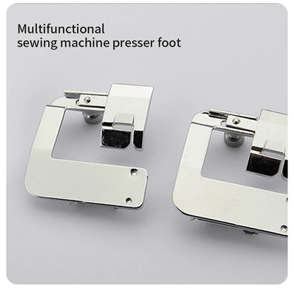 Precision Rolled Hem Presser Foot Set 9mm-25mm for Sewing Machines