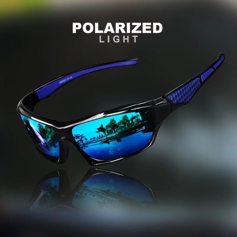 ProGlide 2-in-1 Sports Polarized Sunglasses – Lightweight Night-Vision Shades for Cycling, Driving & Fishing