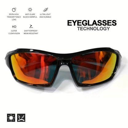 ProGlide 2-in-1 Sports Polarized Sunglasses – Lightweight Night-Vision Shades for Cycling, Driving & Fishing
