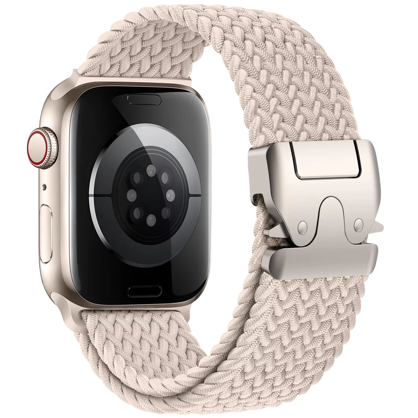 Paracord Pro-Link Braided Parachute Strap – Universal Fit for Apple Watch (41-49 mm)