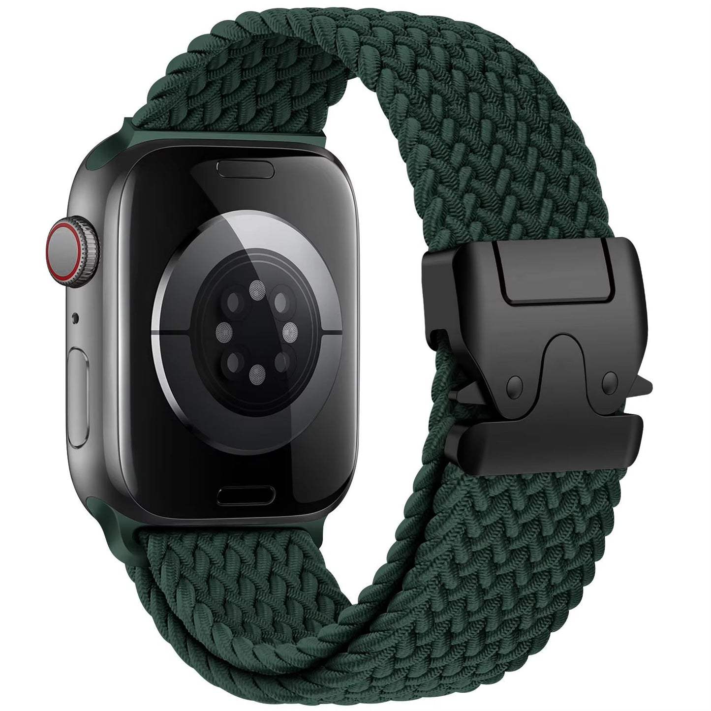 Paracord Pro-Link Braided Parachute Strap – Universal Fit for Apple Watch (41-49 mm)