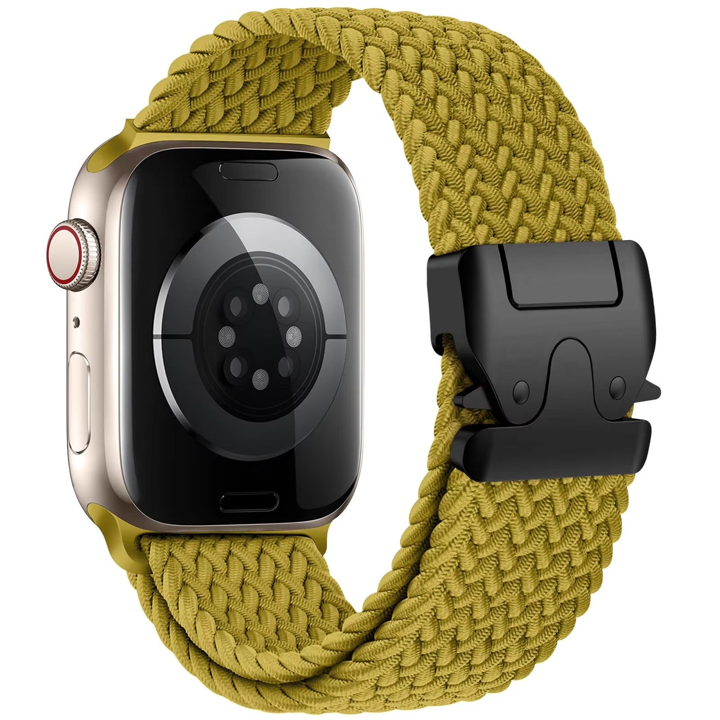 Paracord Pro-Link Braided Parachute Strap – Universal Fit for Apple Watch (41-49 mm)