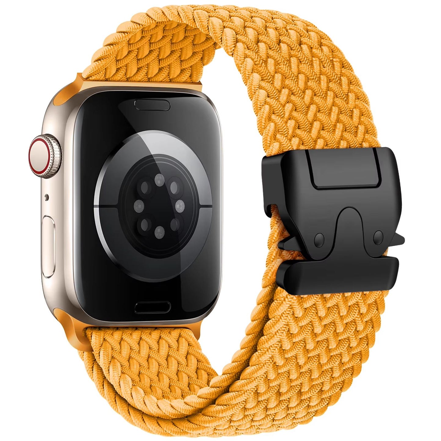 Paracord Pro-Link Braided Parachute Strap – Universal Fit for Apple Watch (41-49 mm)