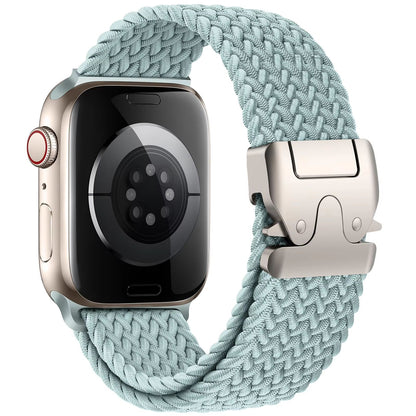 Paracord Pro-Link Braided Parachute Strap – Universal Fit for Apple Watch (41-49 mm)