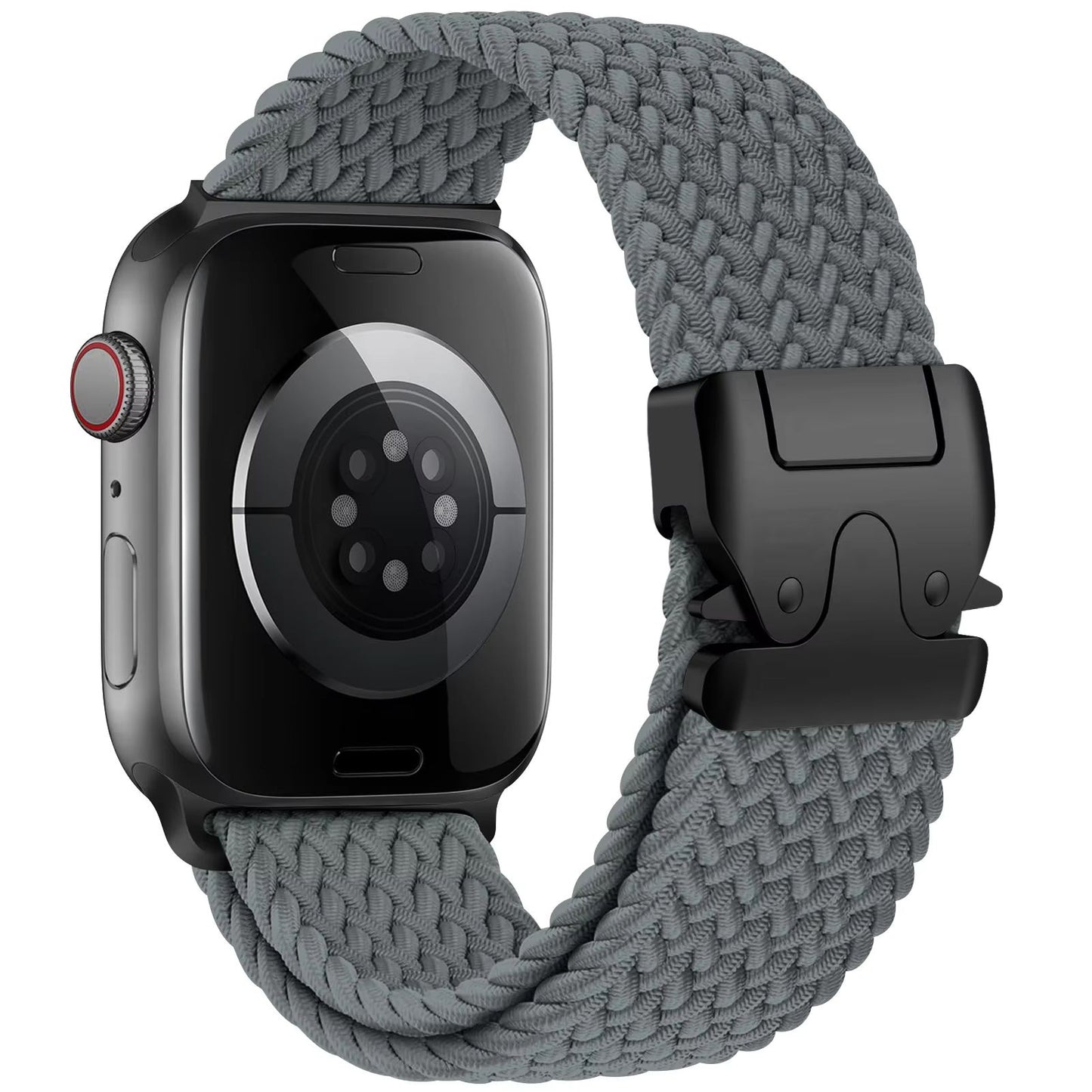Paracord Pro-Link Braided Parachute Strap – Universal Fit for Apple Watch (41-49 mm)