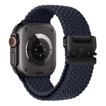 Paracord Pro-Link Braided Parachute Strap – Universal Fit for Apple Watch (41-49 mm)