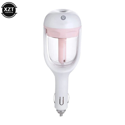 Mini Car Air Humidifier and Aroma Diffuser Portable Essential Oil Purifier