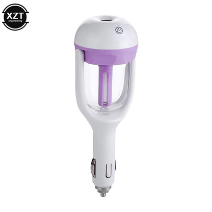 Mini Car Air Humidifier and Aroma Diffuser Portable Essential Oil Purifier
