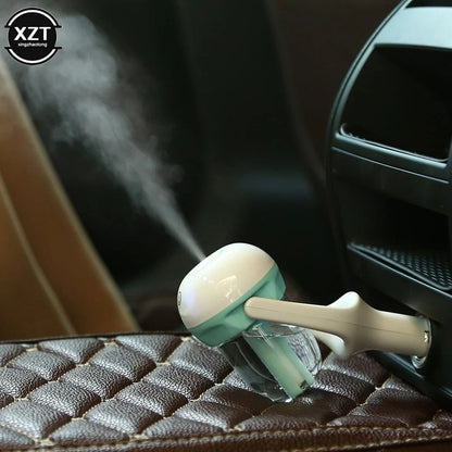 Mini Car Air Humidifier and Aroma Diffuser Portable Essential Oil Purifier
