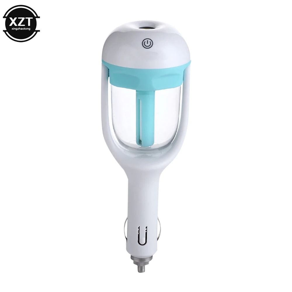 Mini Car Air Humidifier and Aroma Diffuser Portable Essential Oil Purifier