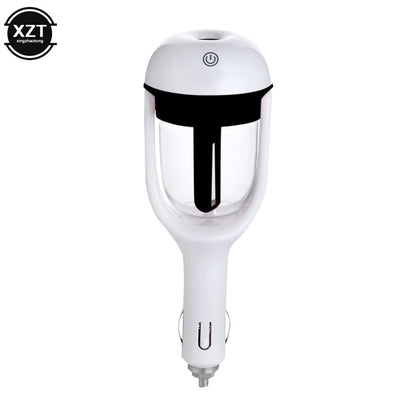 Mini Car Air Humidifier and Aroma Diffuser Portable Essential Oil Purifier