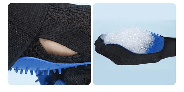 PetComfort Silicone Grooming Glove – pet hair remover mitt for cats and dogs