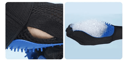 PetComfort Silicone Grooming Glove – pet hair remover mitt for cats and dogs