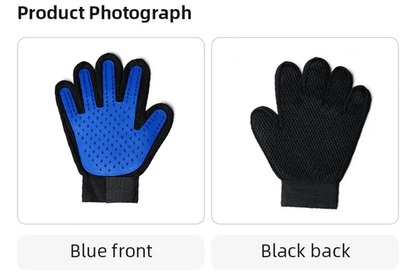 PetComfort Silicone Grooming Glove – pet hair remover mitt for cats and dogs