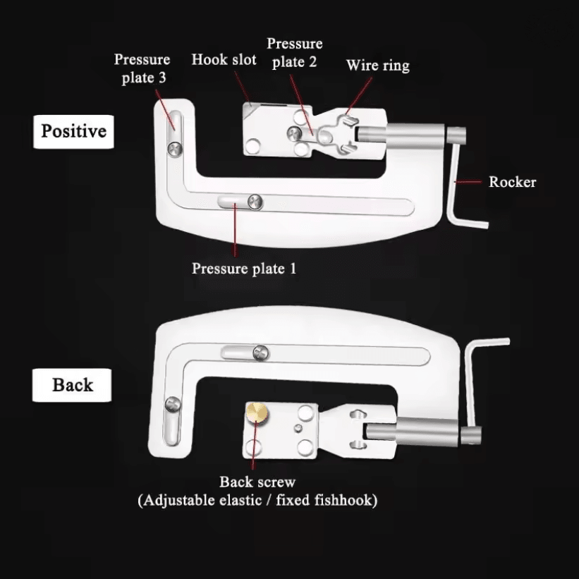 HookMate Stainless Steel Fishing Line Knotter