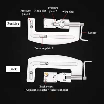 HookMate Stainless Steel Fishing Line Knotter