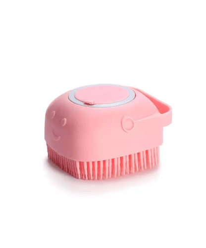PawEase Soft Silicone Pet Bath Brush – Gentle Grooming and Deep Cleaning Massager