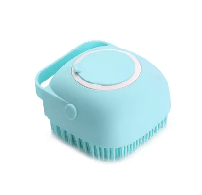 PawEase Soft Silicone Pet Bath Brush – Gentle Grooming and Deep Cleaning Massager