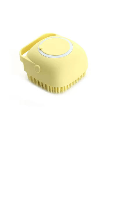 PawEase Soft Silicone Pet Bath Brush – Gentle Grooming and Deep Cleaning Massager