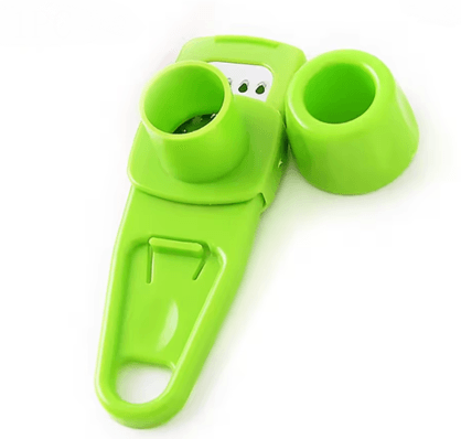 GarlicPro Multi Functional Garlic Crusher and Ginger Grater – Manual Kitchen Tool for Effortless Prep
