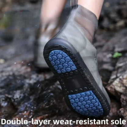 Waterproof Silicone Shoe Covers Non Slip Rain Boot Protector