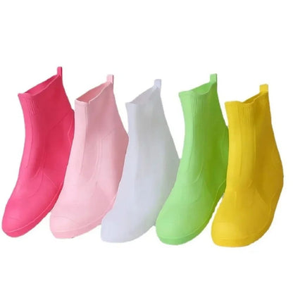 Waterproof Silicone Shoe Covers Non Slip Rain Boot Protector