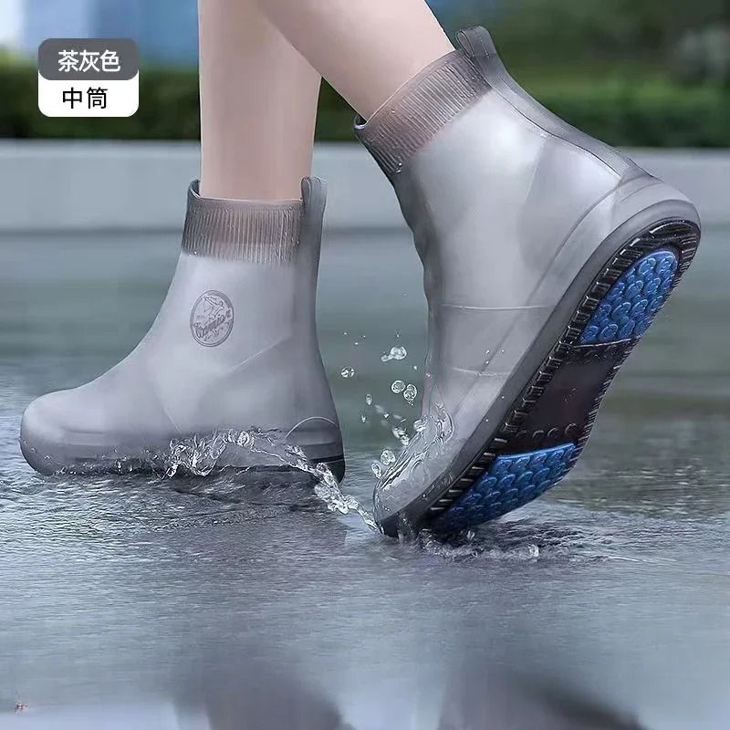 Waterproof Silicone Shoe Covers Non Slip Rain Boot Protector