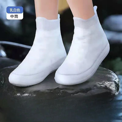 Waterproof Silicone Shoe Covers Non Slip Rain Boot Protector