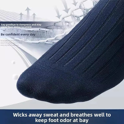 Military-Style Mid-Calf Outdoor Socks – Durable, Odor-Resistant, Breathable Sports Socks for Men and Women