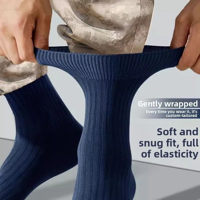 Military-Style Mid-Calf Outdoor Socks – Durable, Odor-Resistant, Breathable Sports Socks for Men and Women