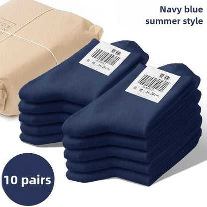 Military-Style Mid-Calf Outdoor Socks – Durable, Odor-Resistant, Breathable Sports Socks for Men and Women