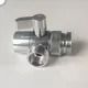 Sink Faucet Adapter Diverter Valve – Zinc Alloy Kitchen and Bathroom Splitter Connector for Showers and Water Filters