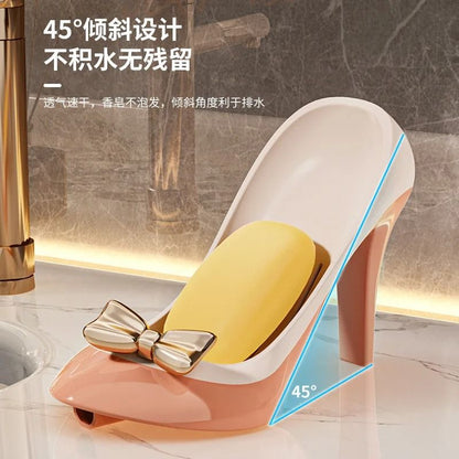 High Heels Soap Box Self Draining Soap Dish