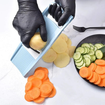 5 in 1 Mandoline Slicer Vegetable Cutter Multi Blade Kitchen Tool