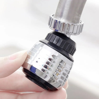 Kitchen Faucet Extender Adjustable Rotating Water Saving Sprinkler Head Attachment