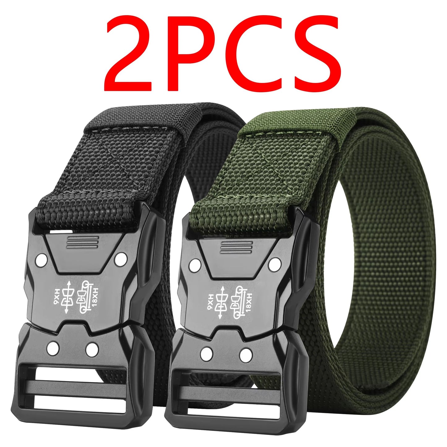EnduraGear Tactical Waist Belt – Durable Automatic Buckle Outdoor Belt for Men & Women