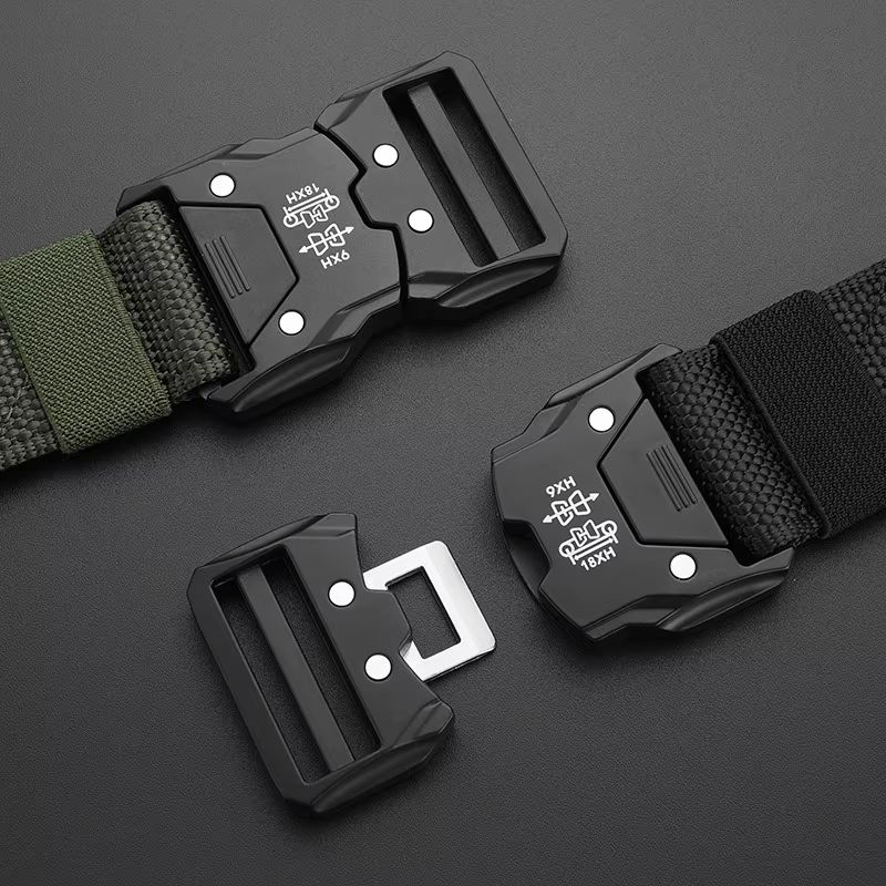 EnduraGear Tactical Waist Belt – Durable Automatic Buckle Outdoor Belt for Men & Women